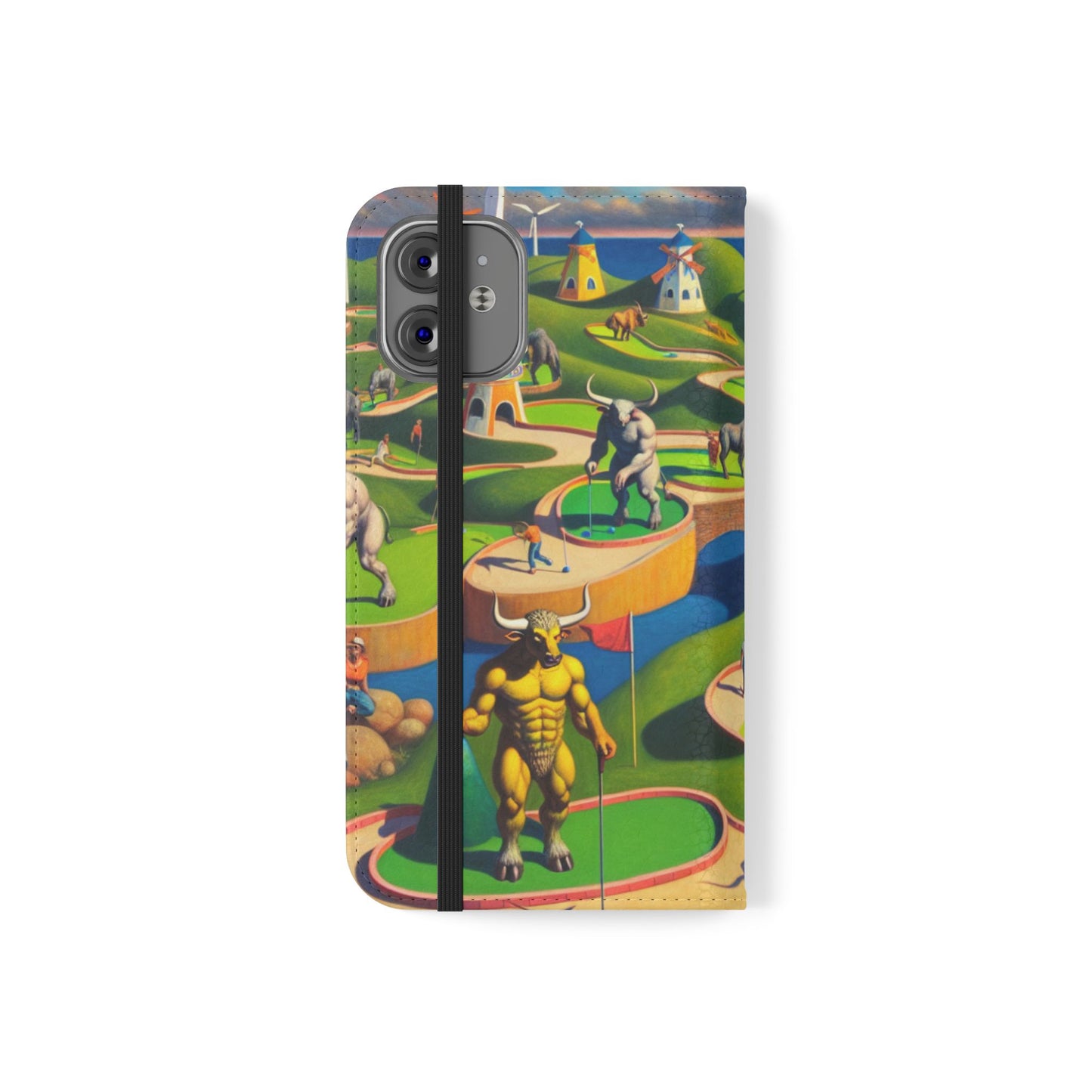 Mini-taur Golf Flip Case - iPhone/Galaxy