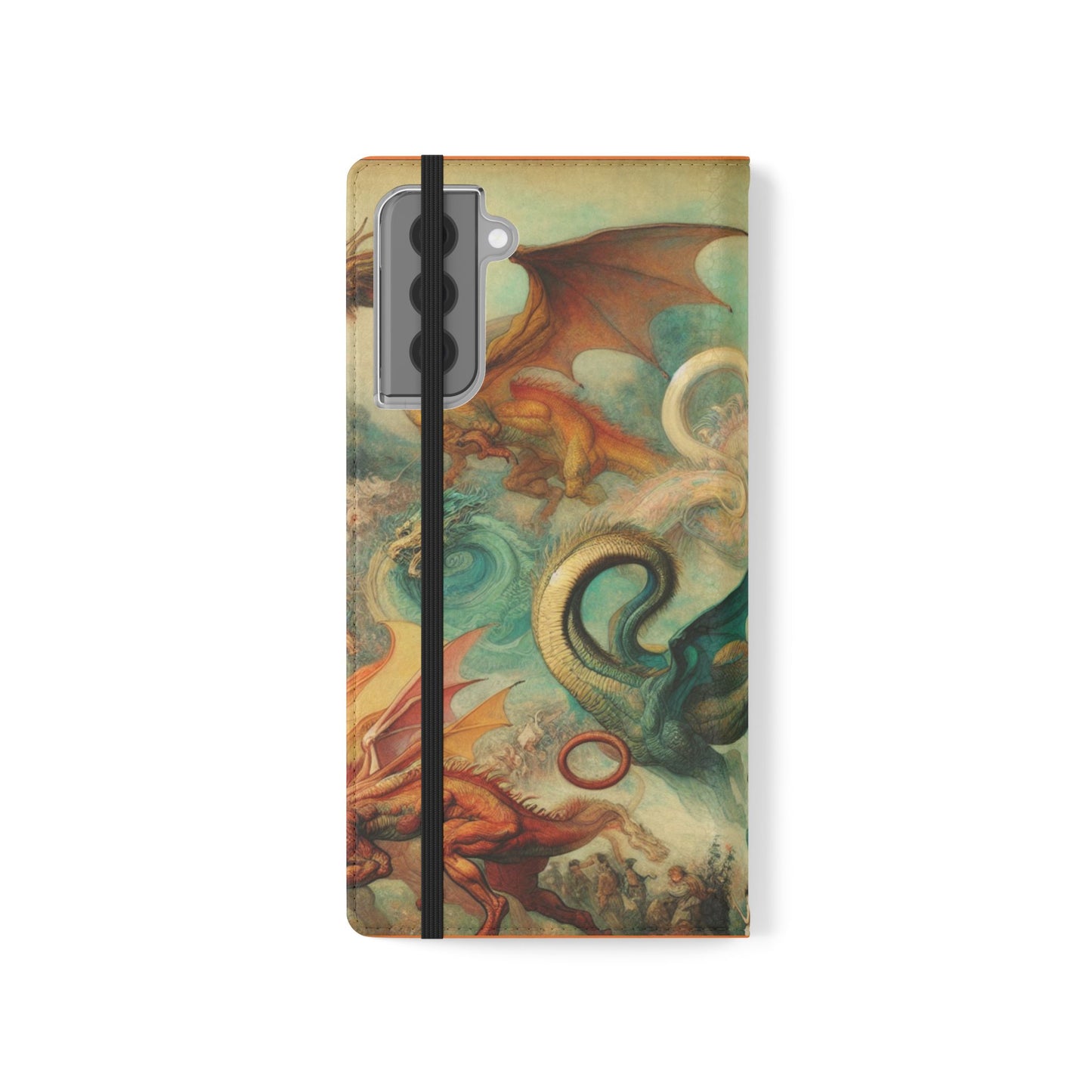 Degas Dreams of Dragons Flip Cases for iPhones