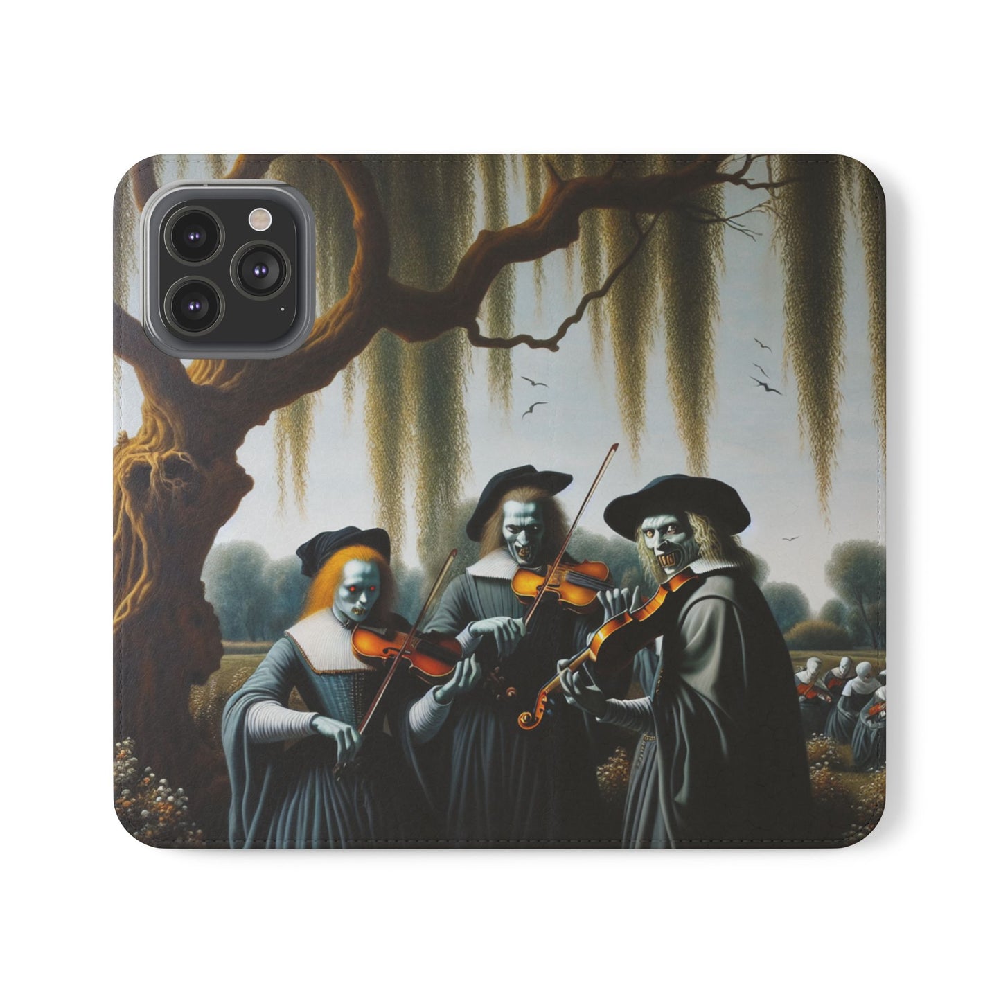 Vermeer's Vampire Violinists Flip Cases for iPhones