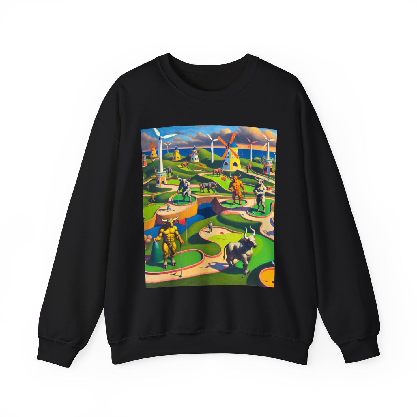 Mini-taur Golf Crewneck Sweatshirt