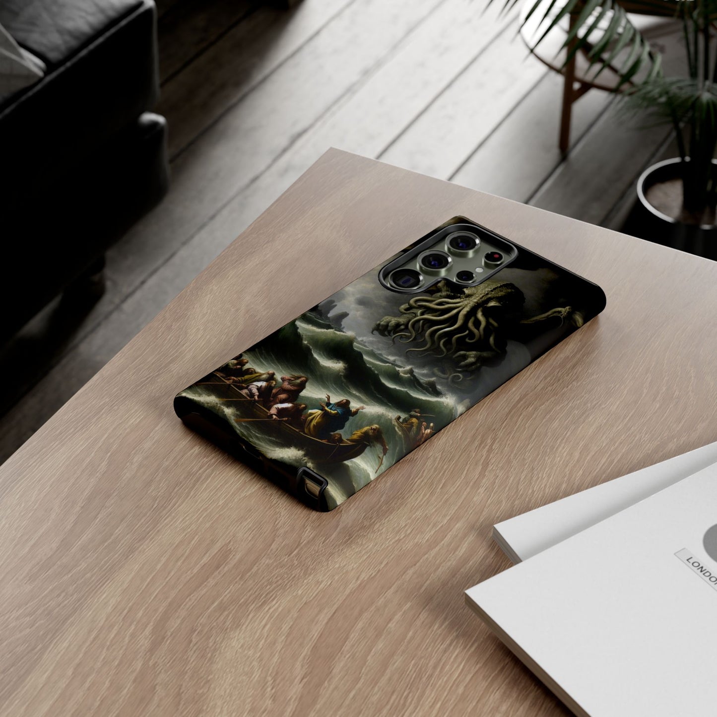 Cthulhu in the Storm Phone Case - GALAXY