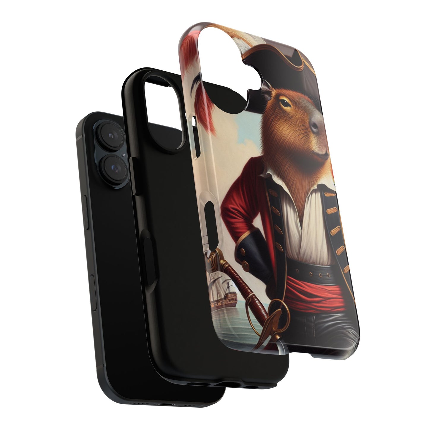 Captain Capybara Phone Case - IPHONE