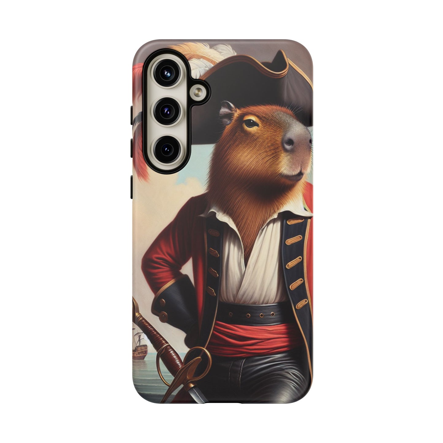 Captain Capybara Phone Case - GALAXY