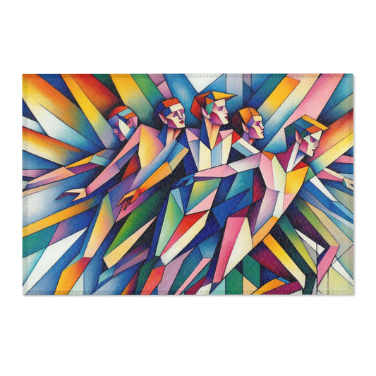 Picasso's Pixies Area Rug - HORIZONTAL