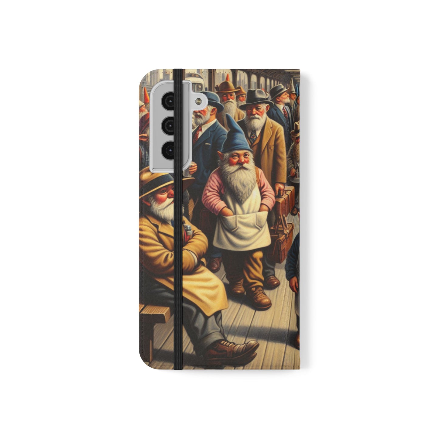 The Gnome-mute Home Flip Case - iPhone/Galaxy