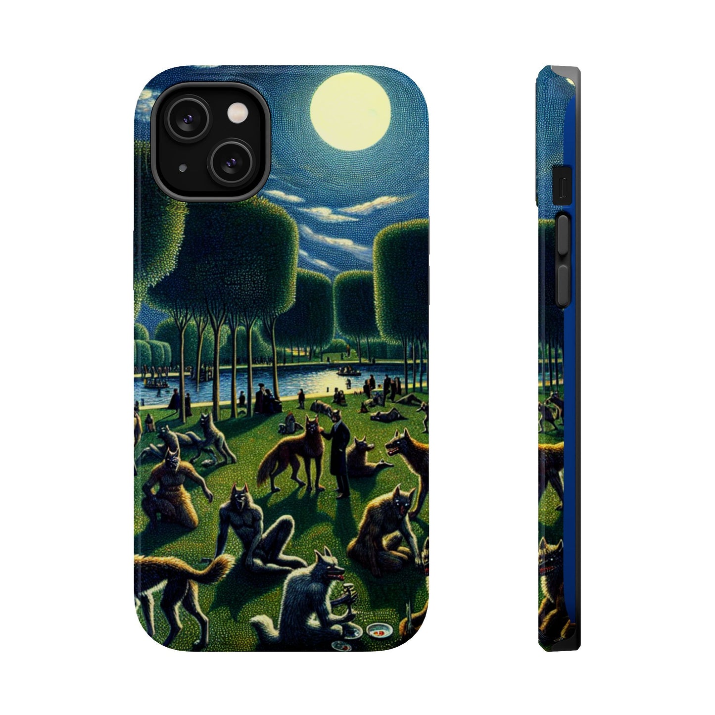 Werewolves at the Waterfront Magnetic iPhone Case