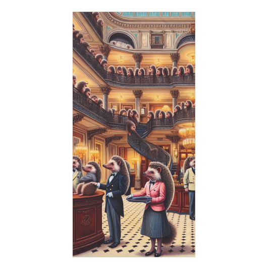 Hedgehog Hotel Towel