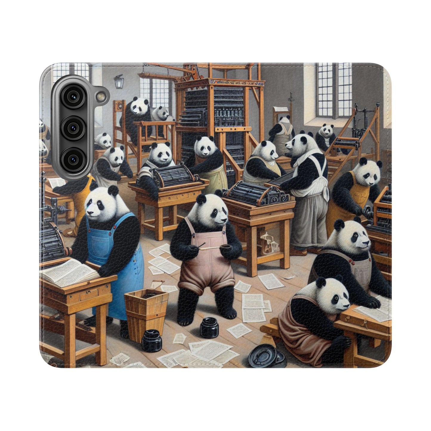 Printing Pandamonium Flip Case - iPhone/Galaxy