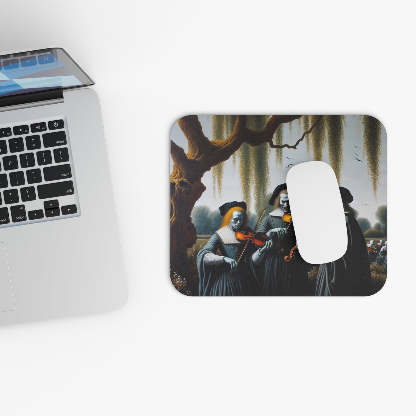 Vermeer's Vampire Violinists Mouse Pad