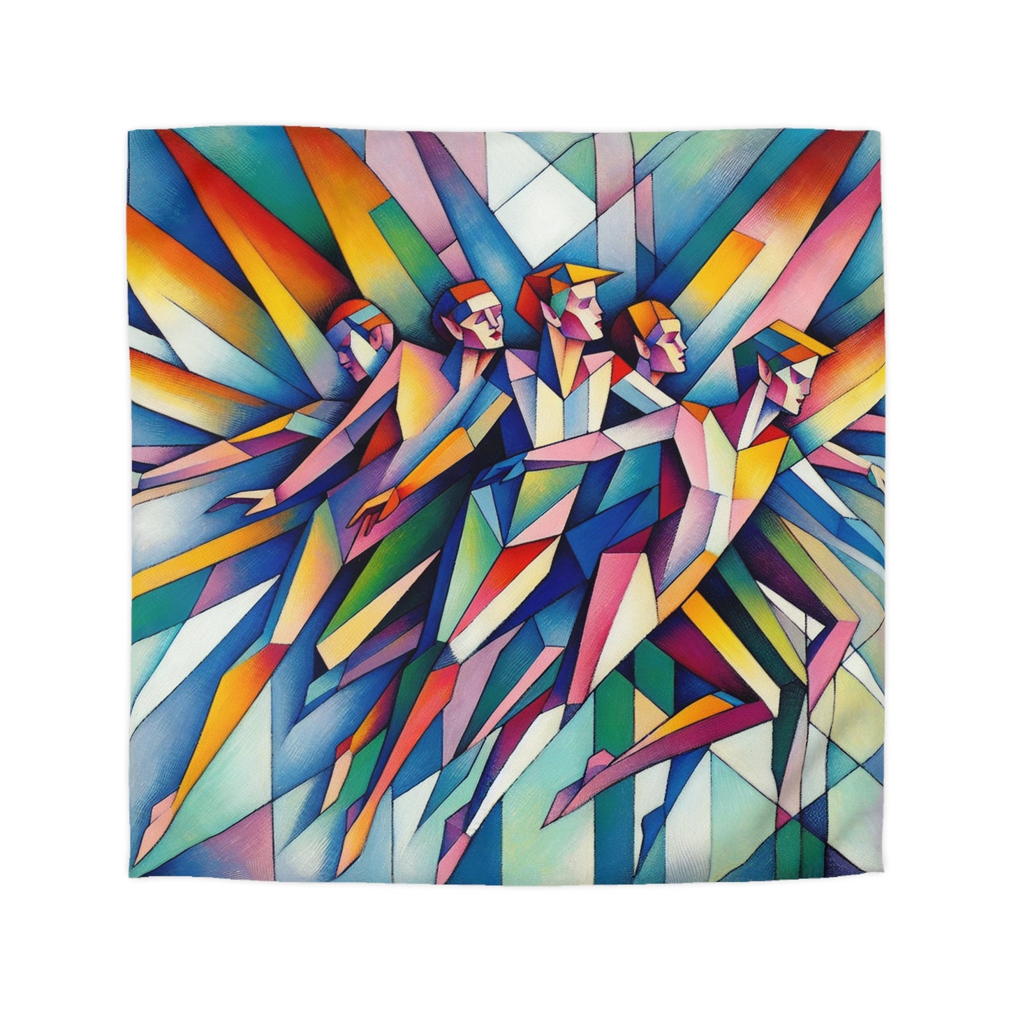 Picasso's Pixies Microfiber Duvet Cover