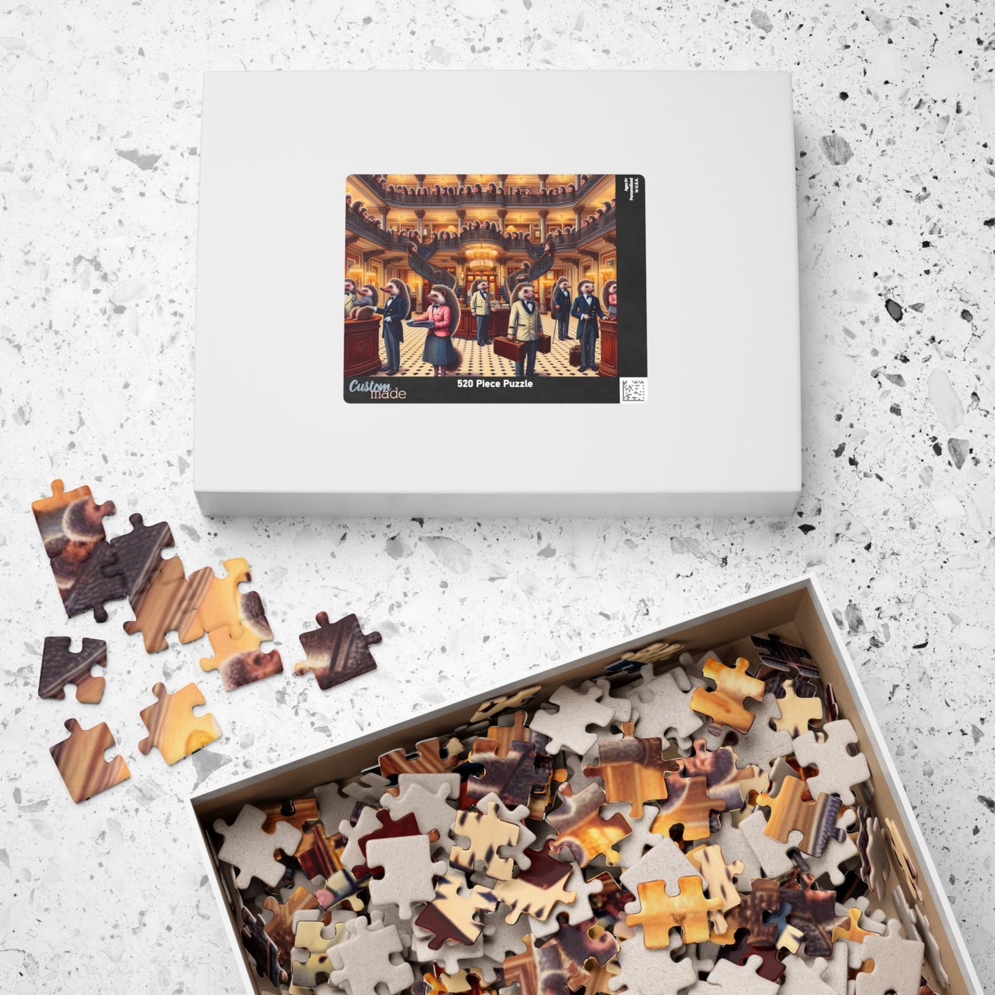 Hedgehog Hotel Puzzle (110, 252, 520, 1014-piece)