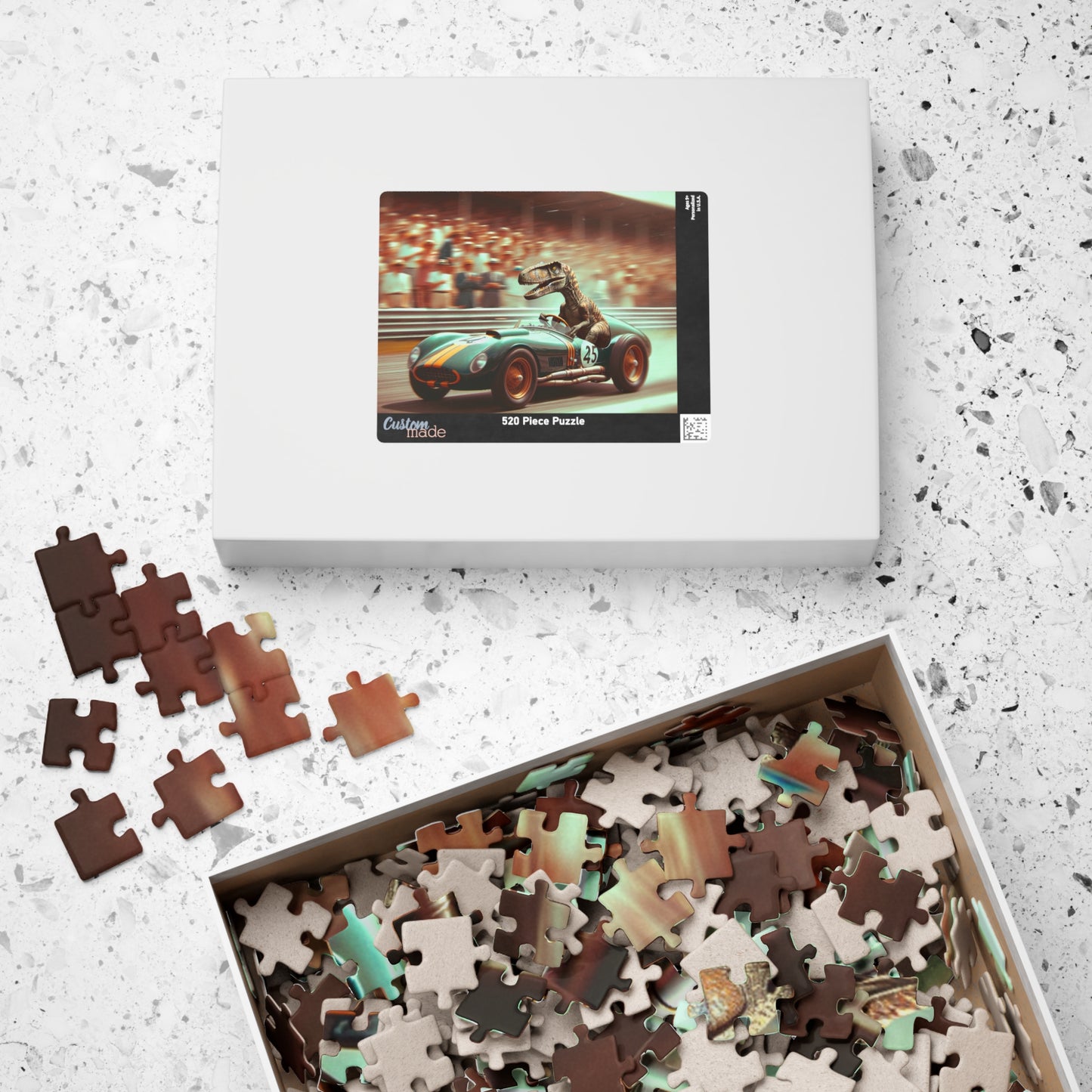 Velocity Raptor Puzzle (110, 252, 520, 1014-piece)