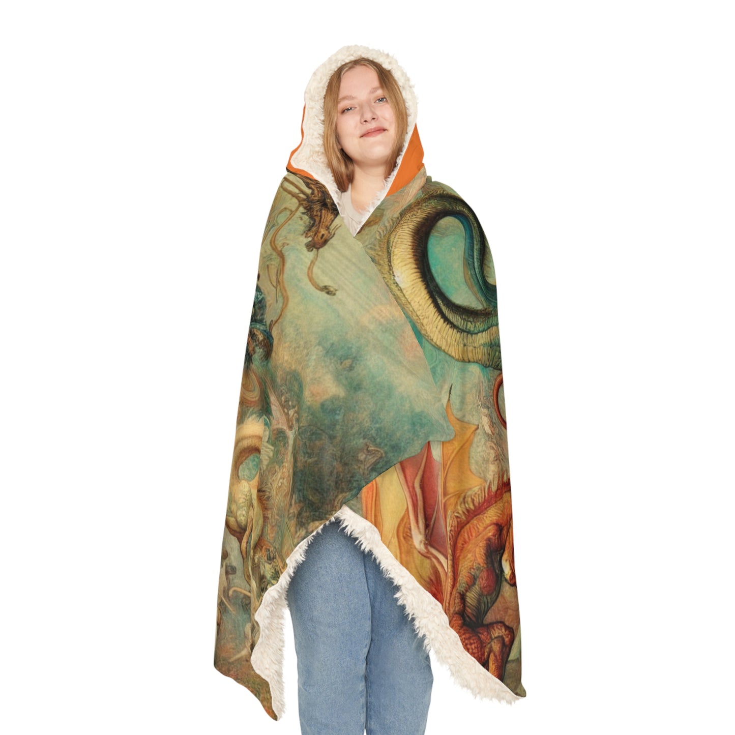 Degas Dreams of Dragons Snuggle Blanket