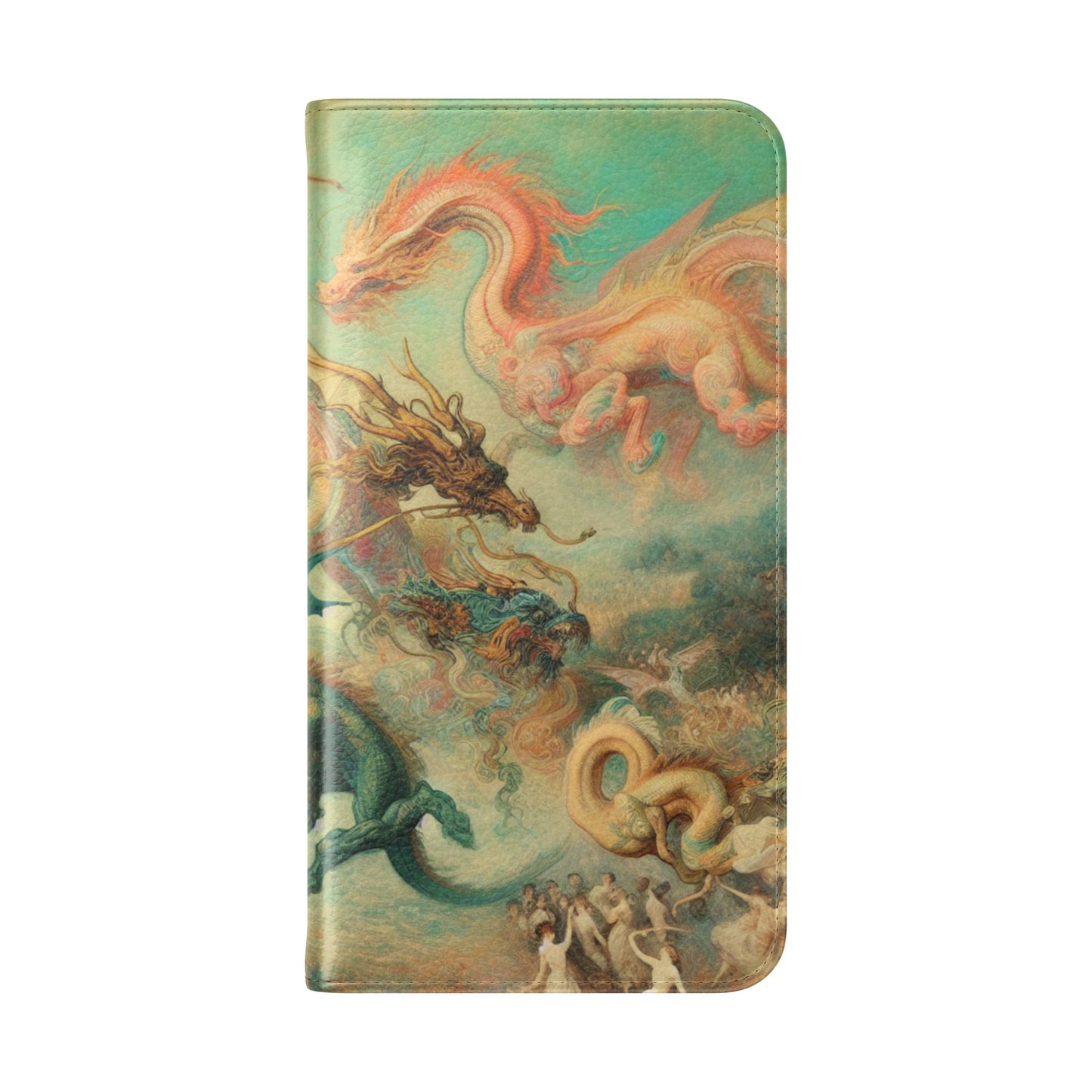 Degas Dreams of Dragons Flip Cases for iPhones