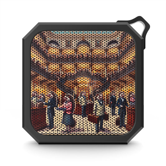 Outdoor Bluetooth Speaker with Hedgehog Hotel Design