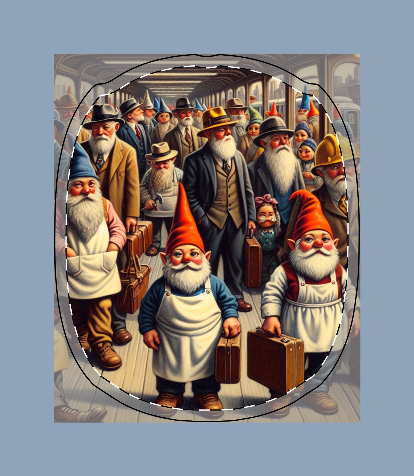 The Gnome-mute Home AirPod Max Case