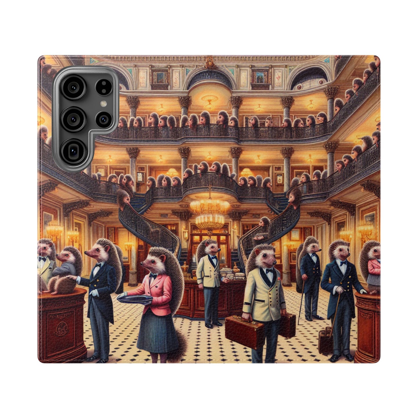 Hedgehog Hotel Flip Case - iPhone/Galaxy