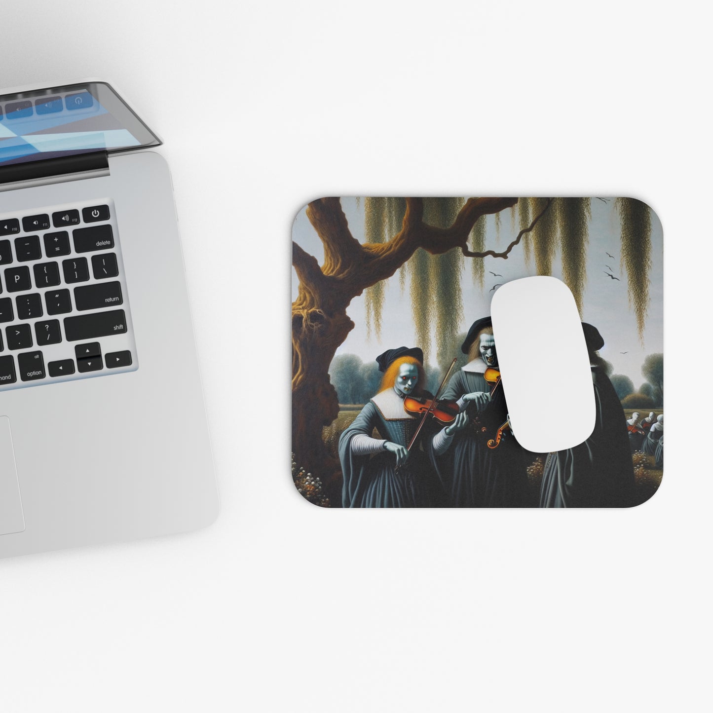 Vermeer's Vampire Violinists Mouse Pad
