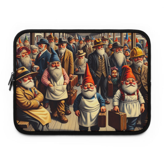 The Gnome-mute Home Laptop Sleeve