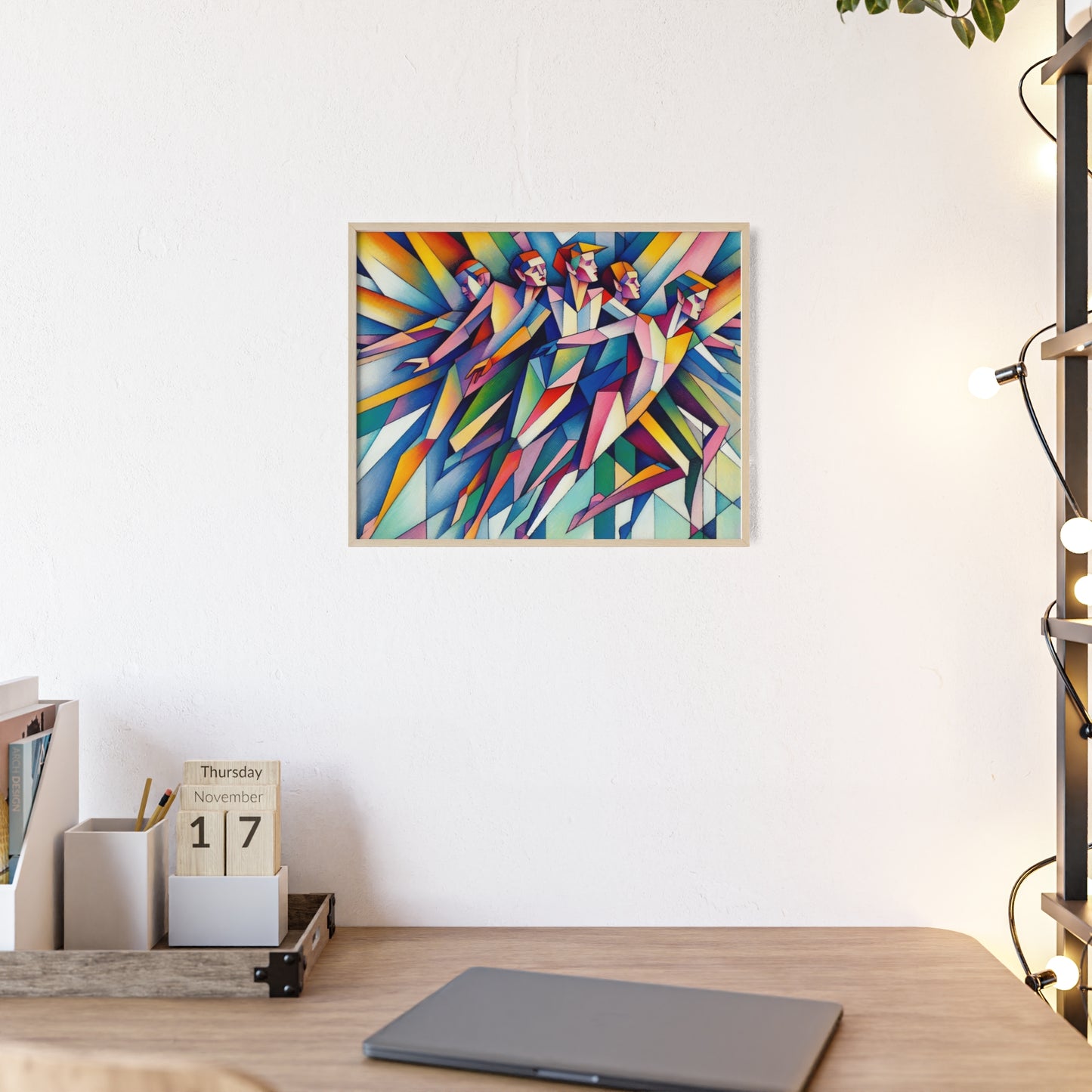 Framed Picasso's Pixies Poster