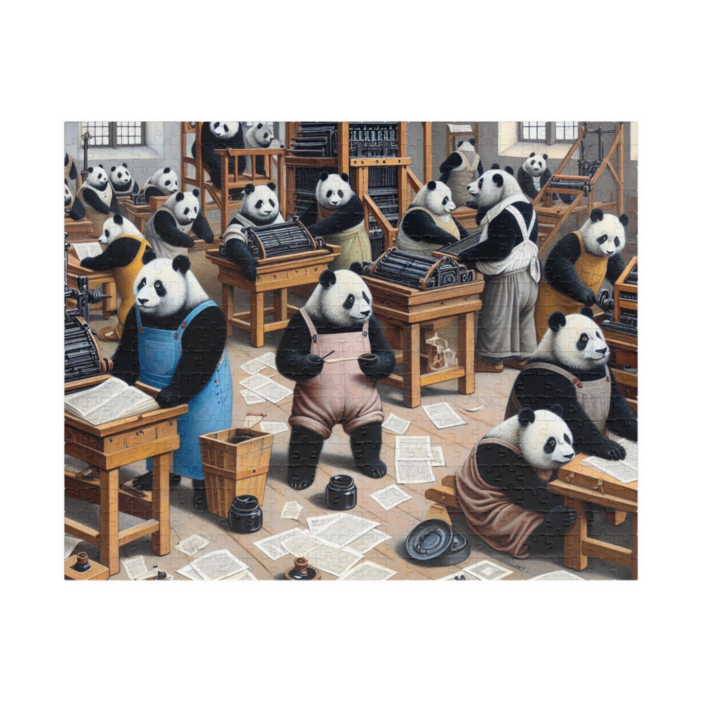 Printing Pandamonium Puzzle (110, 252, 520, 1014-piece)