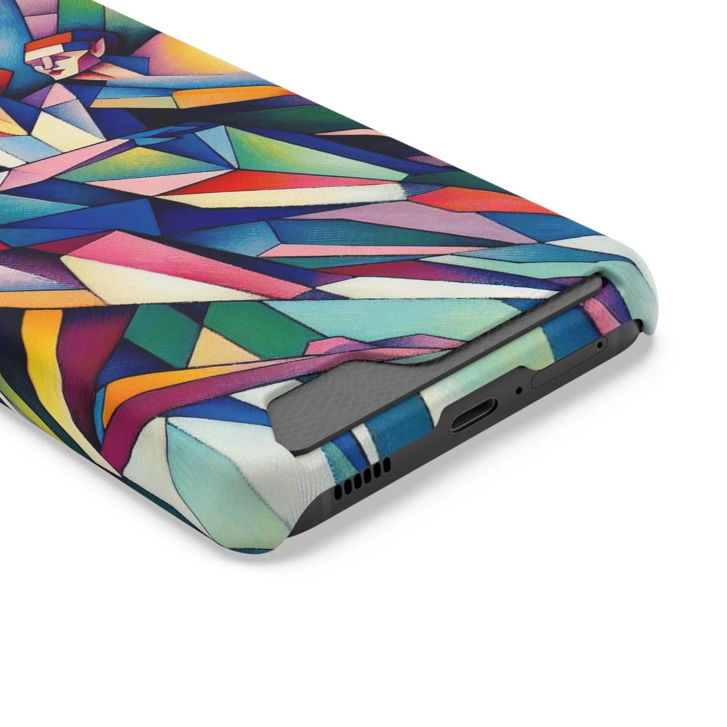 Picasso's Pixies Phone Case with Card Holder - GALAXY