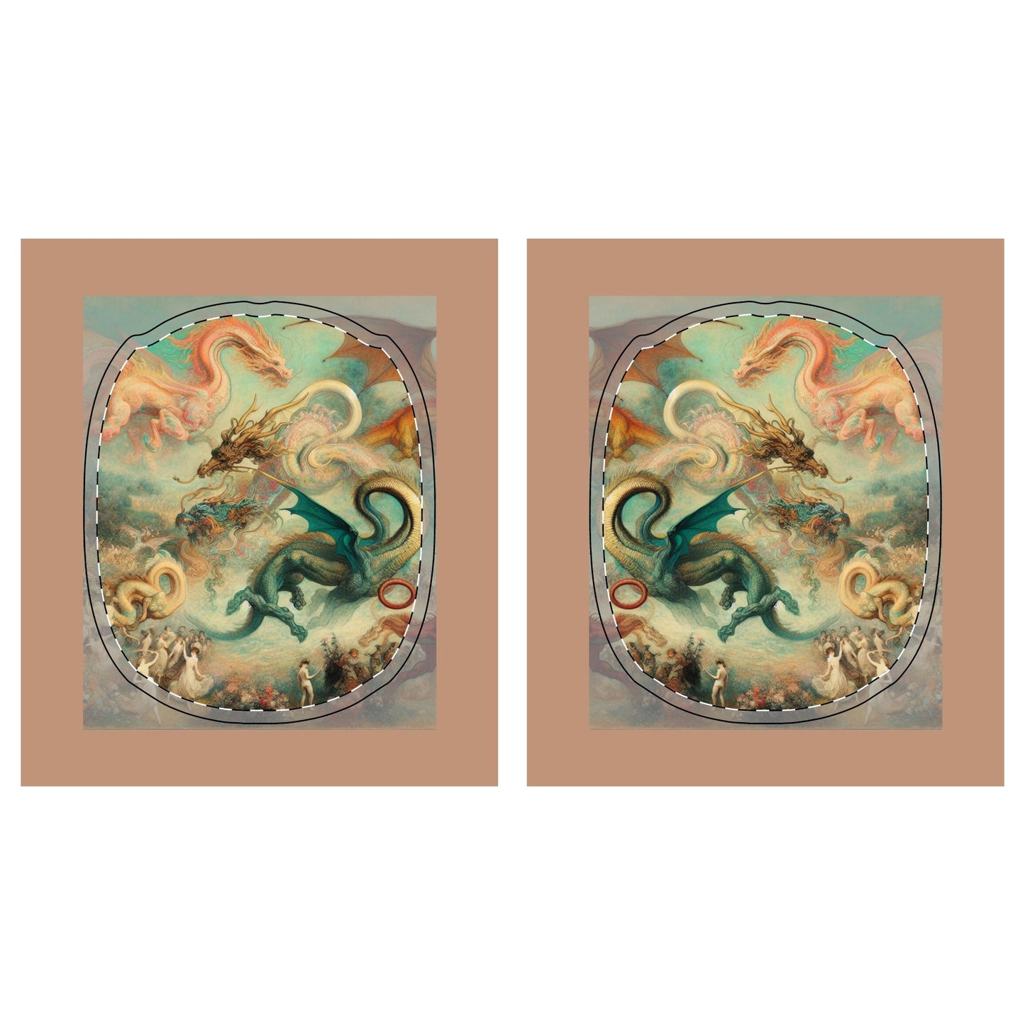 Degas Dreams of Dragons AirPod Max Case