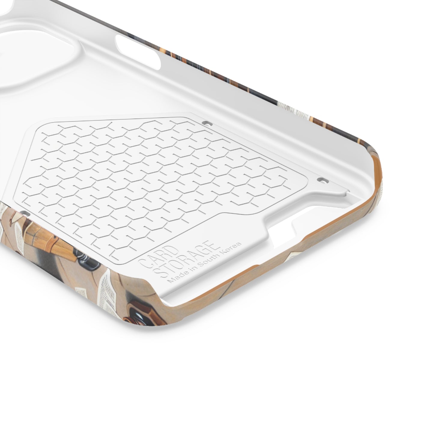 Printing Pandamonium Phone Case with Card Holder - IPHONE