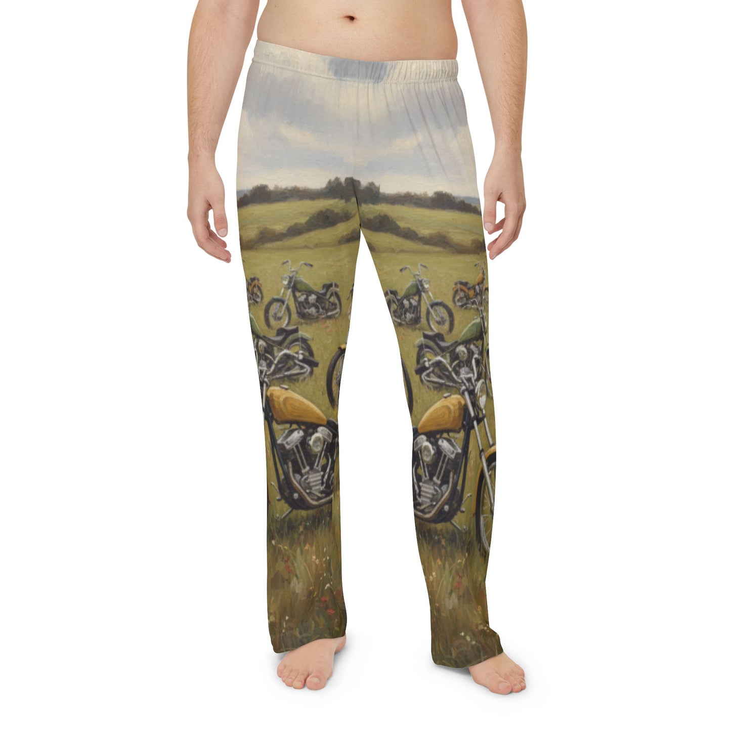 Wild Motorcycles Men's Pajama Pants