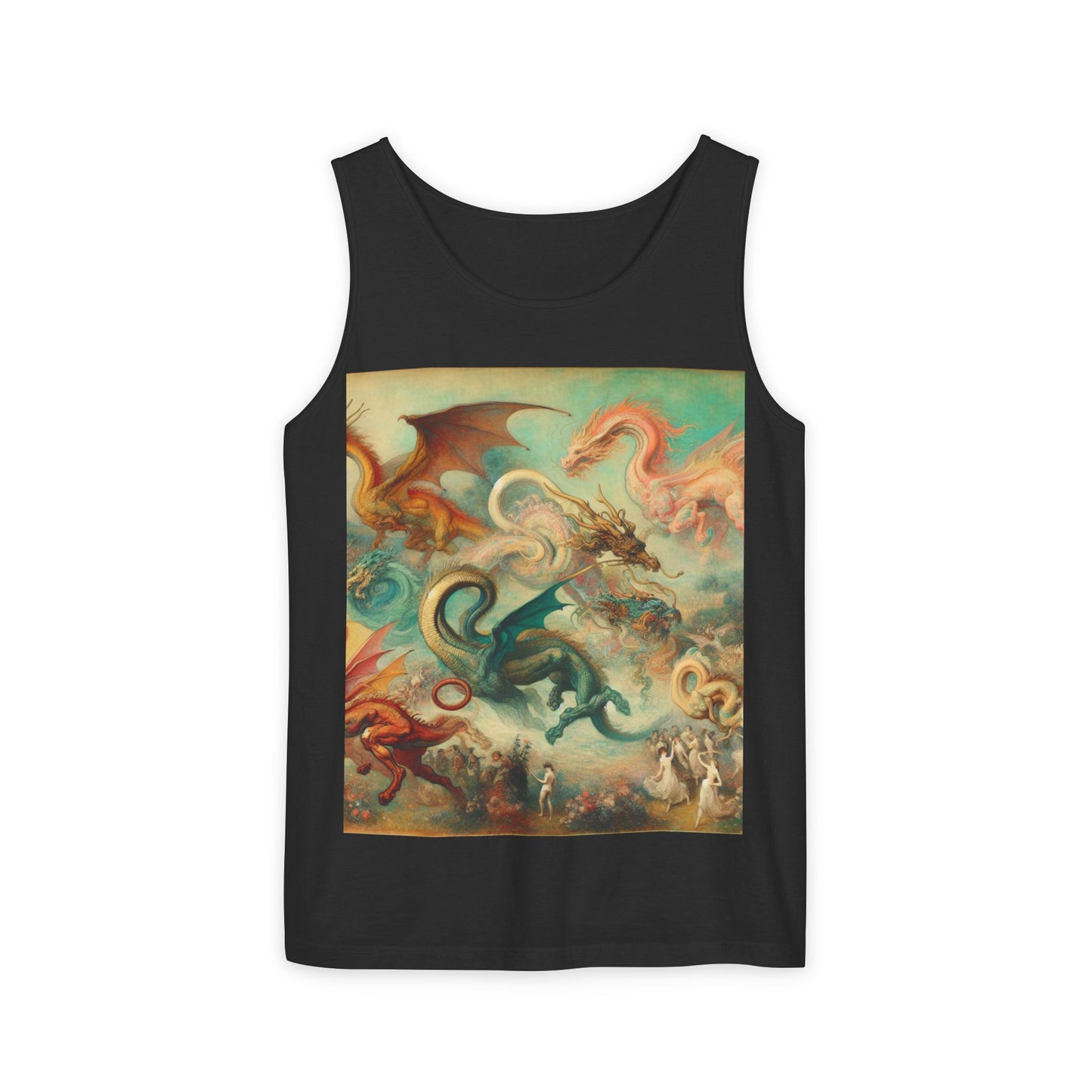 Degas Dreams of Dragons Unisex Tank Top