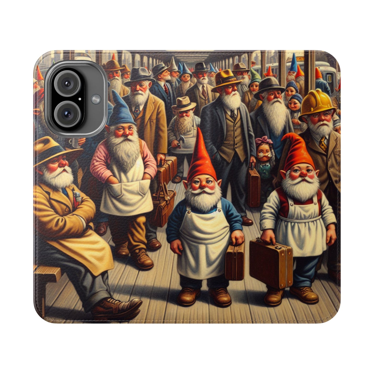 The Gnome-mute Home Flip Case - iPhone/Galaxy